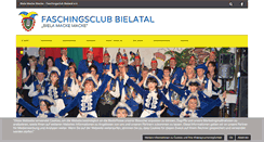 Desktop Screenshot of faschingsclub-bielatal.de
